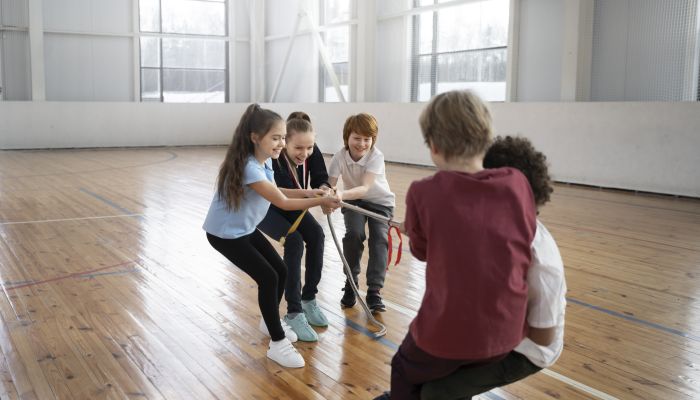 Spellesmethode in de gymzaal